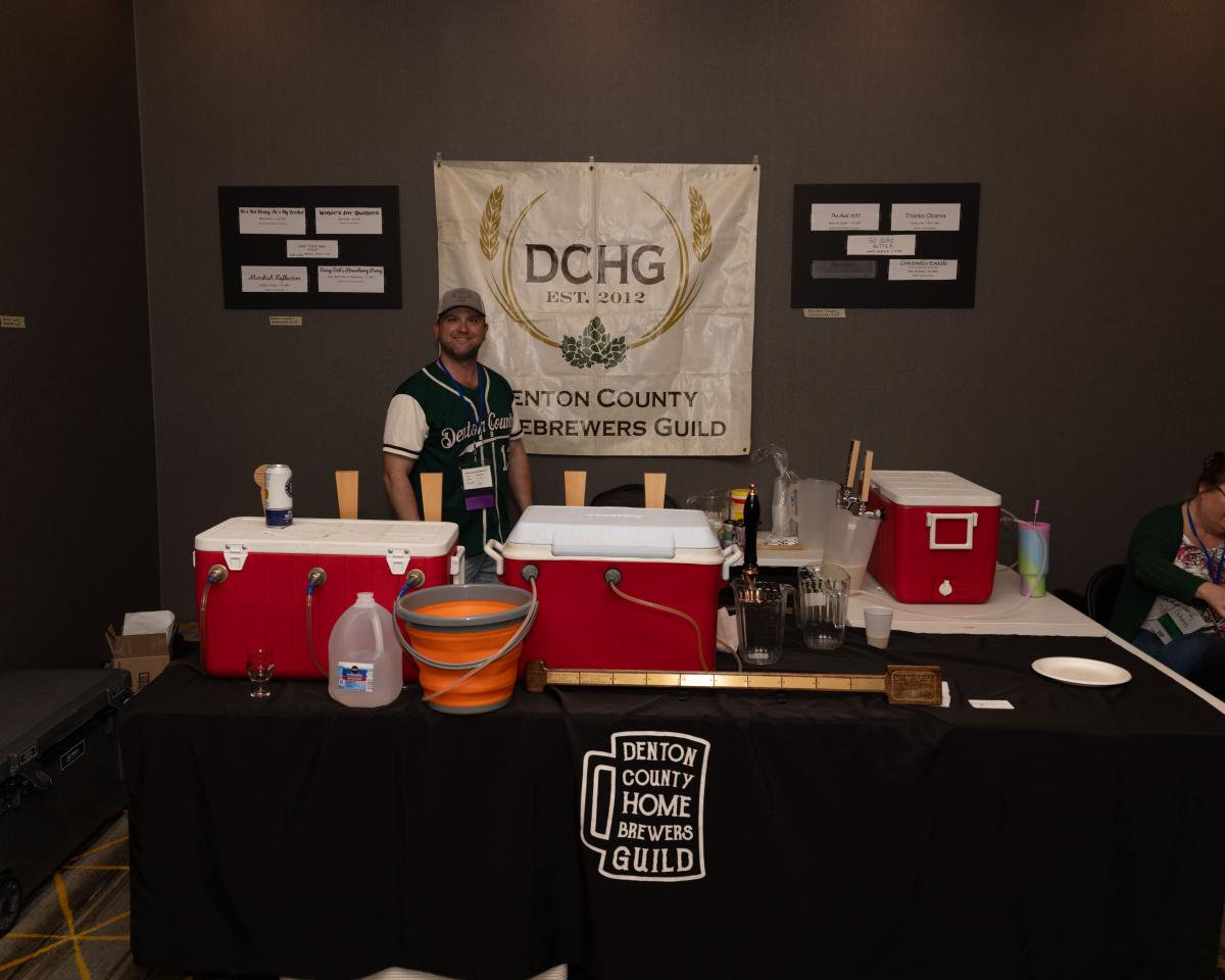 Keith Green setting up the DCHG bar at BBO 2025