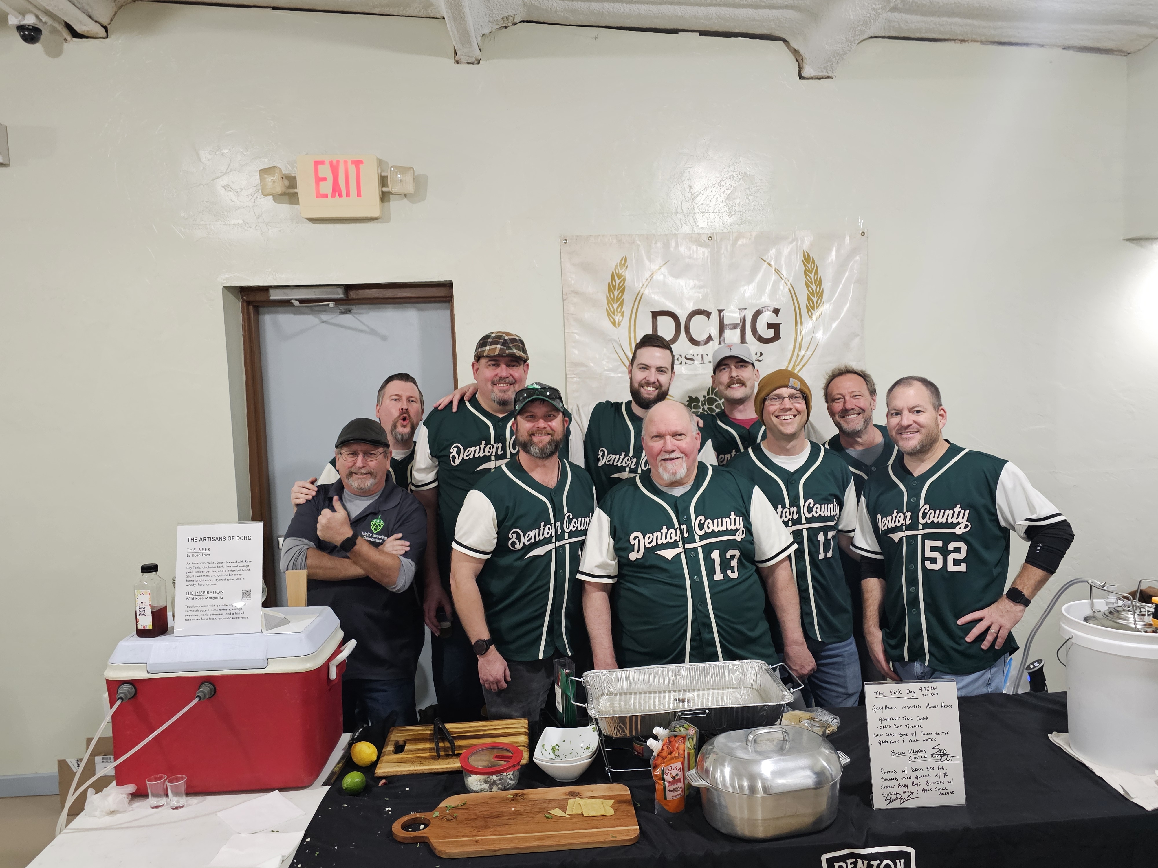 Competitors at the 2025 Iron Mash homebrew challenge