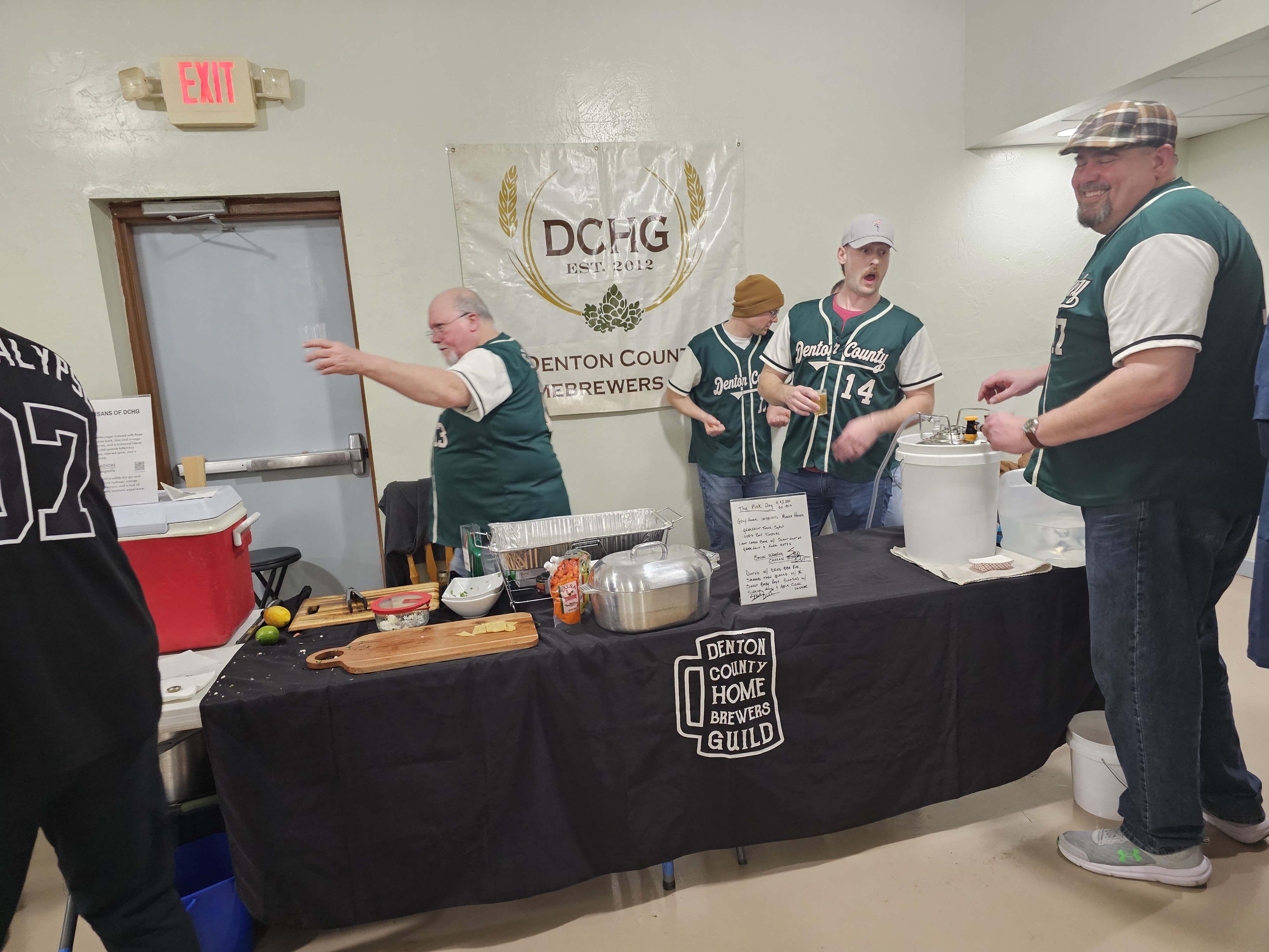 Judges evaluating entries at Iron Mash 2025